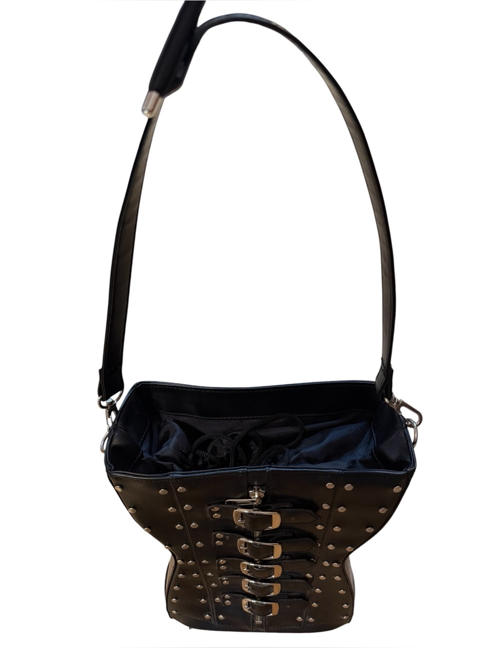 Vintage Y2K demonia corset bag. NWOT
Goth punk steampunk - Picture 2 of 7